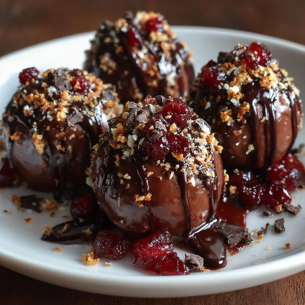 Chocolate Covered Cranberry Sauce – Sweet, Tart & Decadently Festive!