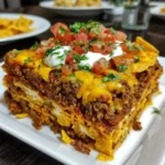 Cheesy Dorito Taco Casserole – Crunchy, Zesty & Comfort Food Heaven!