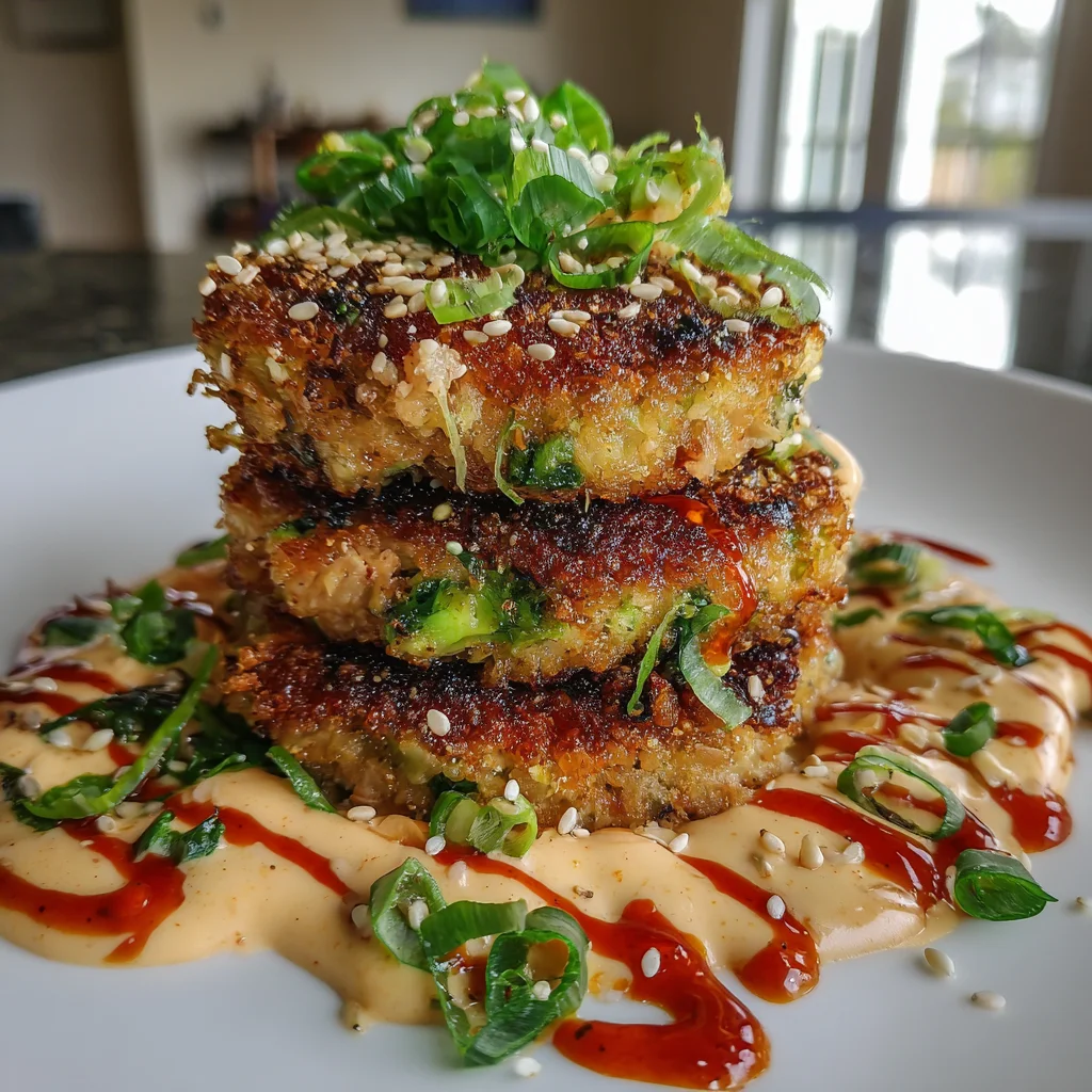 Asian Tuna Cakes with Spicy Mayo – Crispy, Flavorful & Packed with Zing!