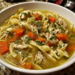 Homemade Chicken Noodle Soup – Cozy, Comforting & Made from Scratch!