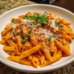Creamy Tomato Garlic Pasta – Rich, Velvety & Bursting with Flavor!