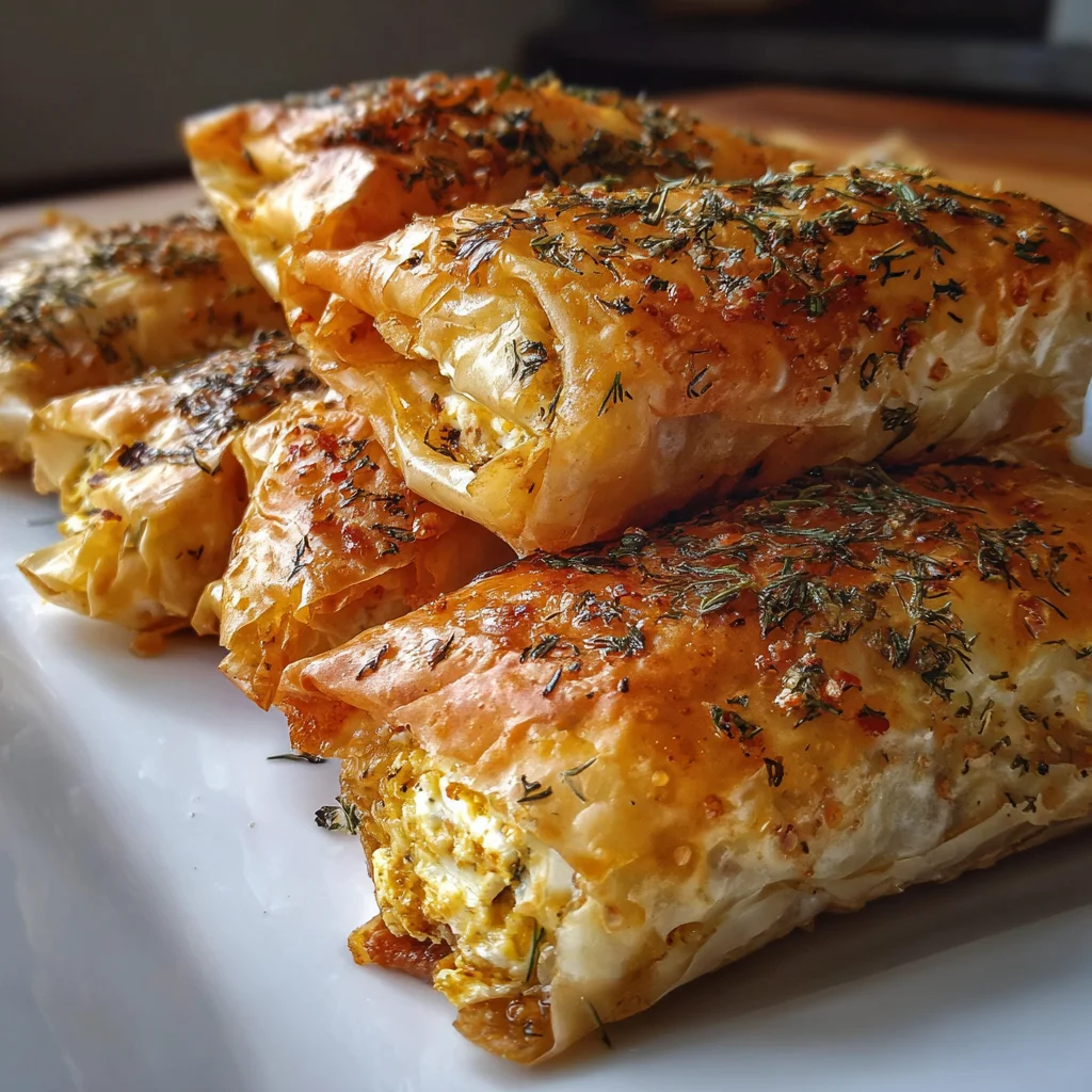 Oven Fried Feta Rolls with Chili Honey – Crispy, Creamy & Sweet-Heat Perfection!