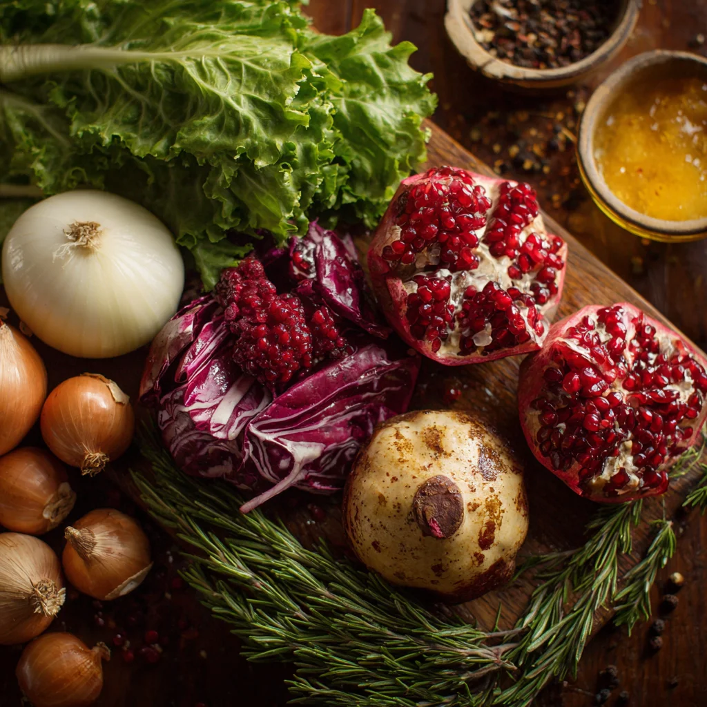 Autumn Harvest Salad with Pomegranates – Fresh, Colorful & Bursting with Fall Goodness!