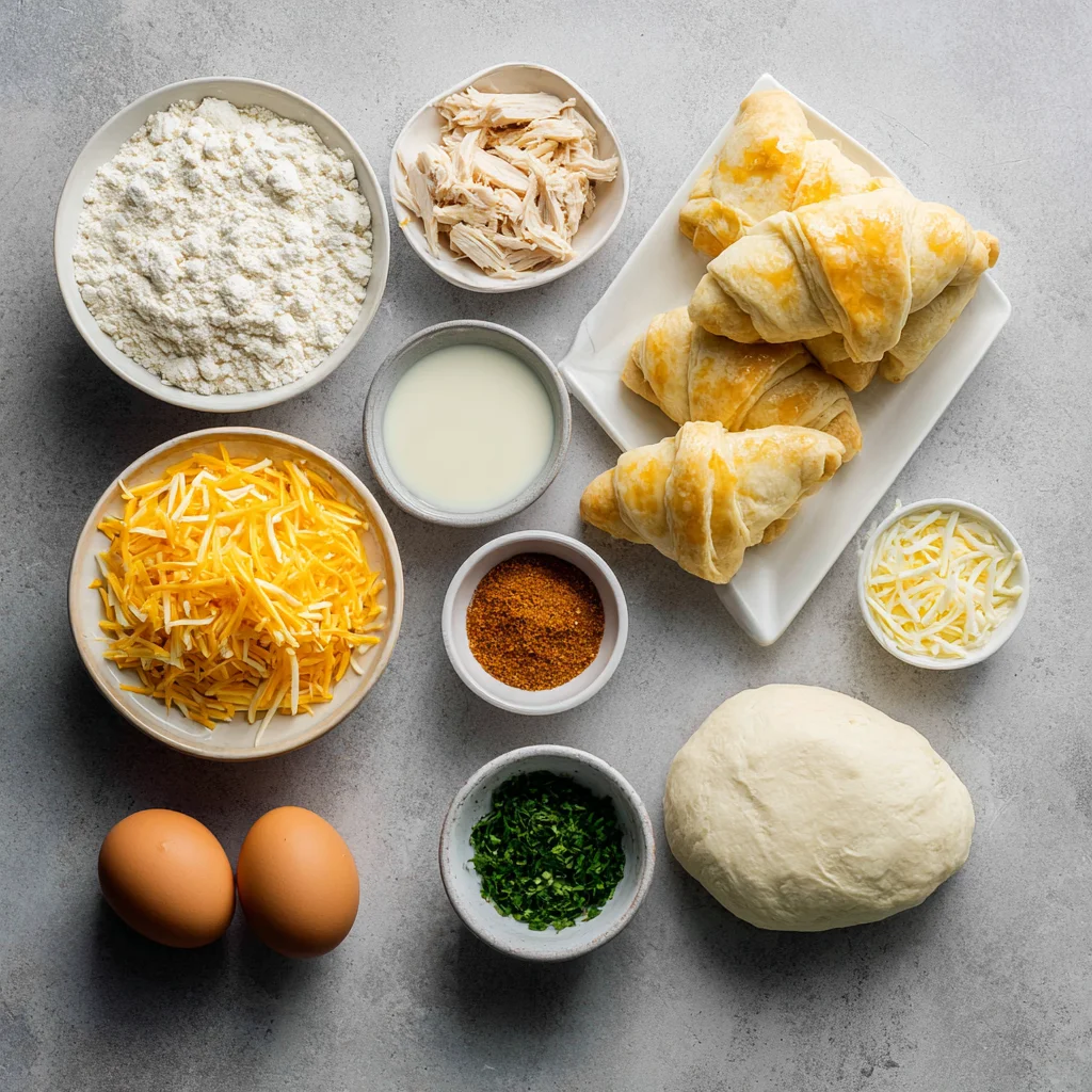 Cheesy Chicken Crescent Rolls – Golden, Gooey & Irresistibly Comforting!