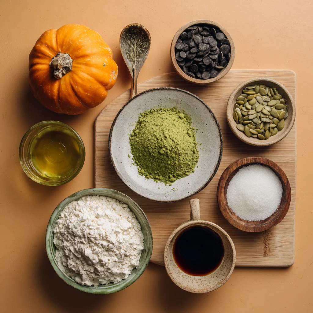 Matcha White Chocolate Pumpkin Muffins – Cozy, Vibrant & Uniquely Delicious!