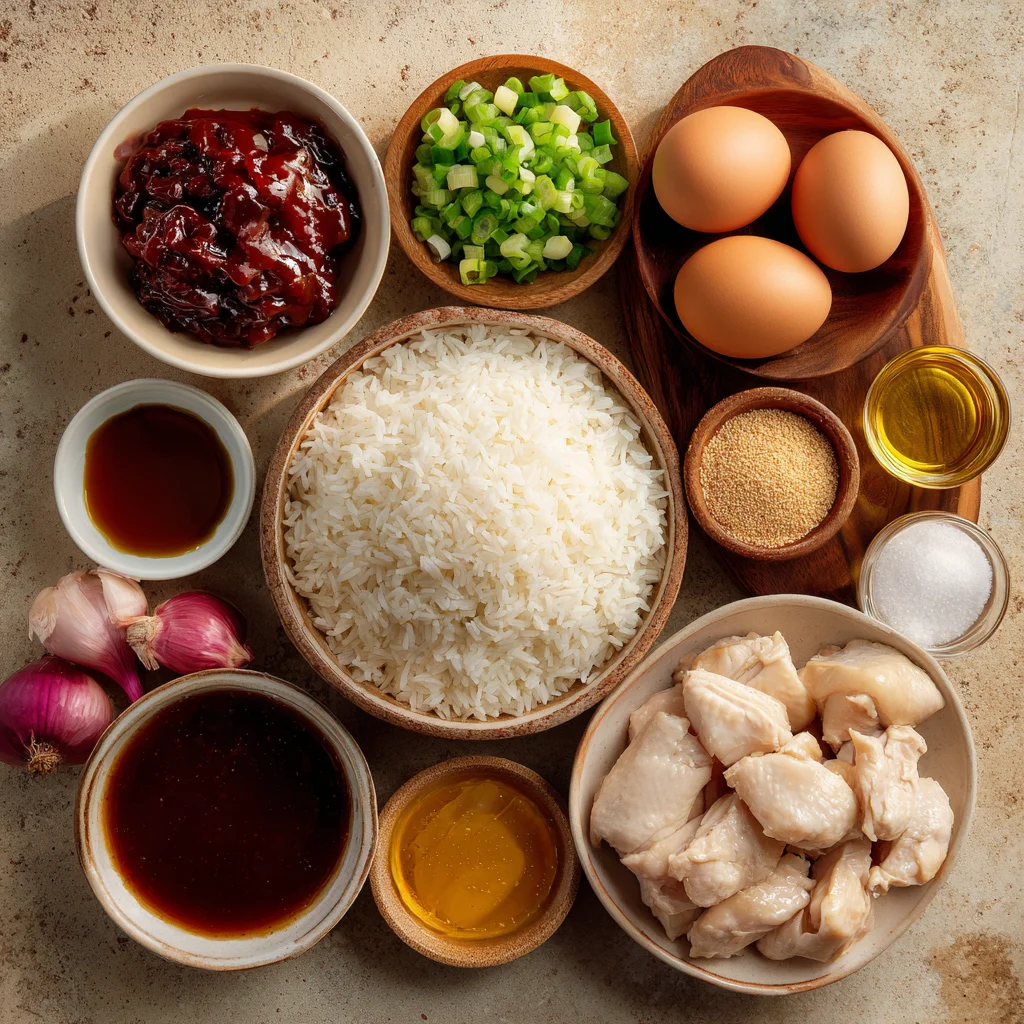 One-Pan Honey BBQ Chicken & Rice – Sweet, Smoky & Comfort in Every Bite!