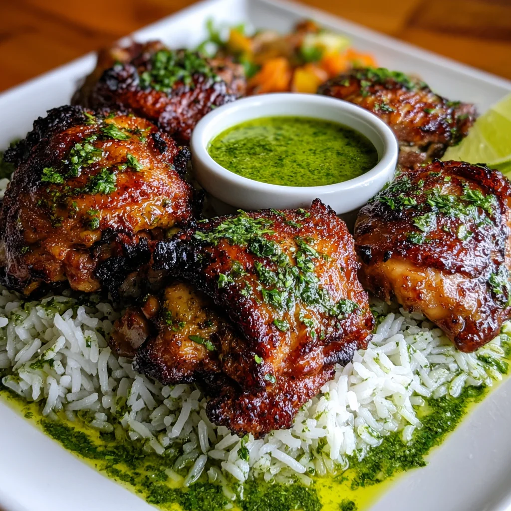 Easy Peruvian Chicken with Green Sauce – Zesty, Juicy & Bursting with Bold Flavor!