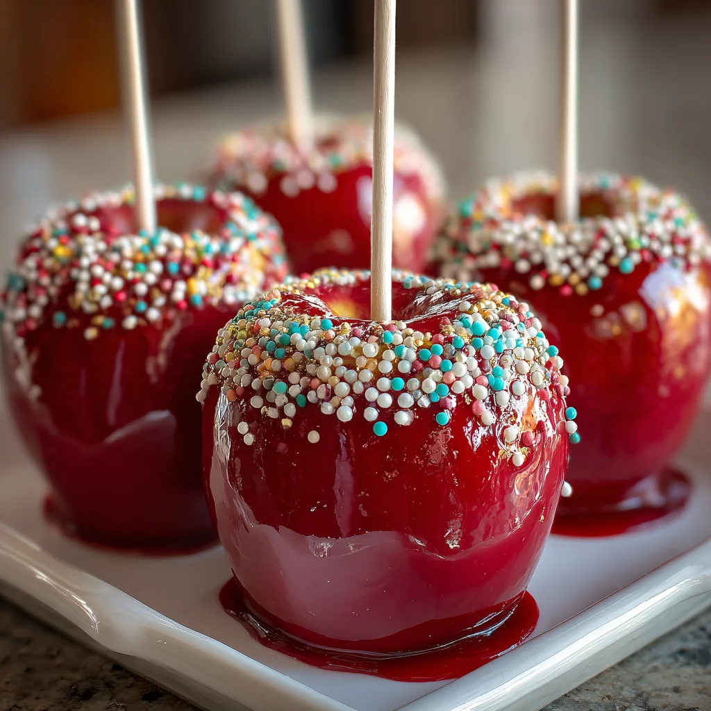 Frosty Wonderland Candy Apples – Magical, Sweet & Winter-Ready!