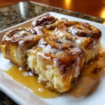 Cinnamon Roll French Toast Casserole – Sweet, Gooey & Weekend-Ready!