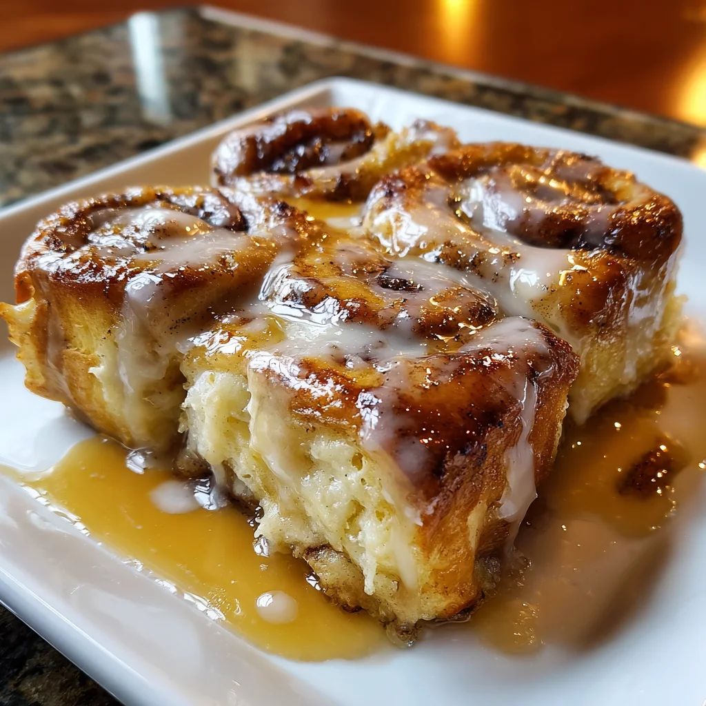 Cinnamon Roll French Toast Casserole – Sweet, Gooey & Weekend-Ready!