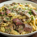 Creamy Prime Rib Pasta – Rich, Decadent & Steakhouse-Level Delicious!