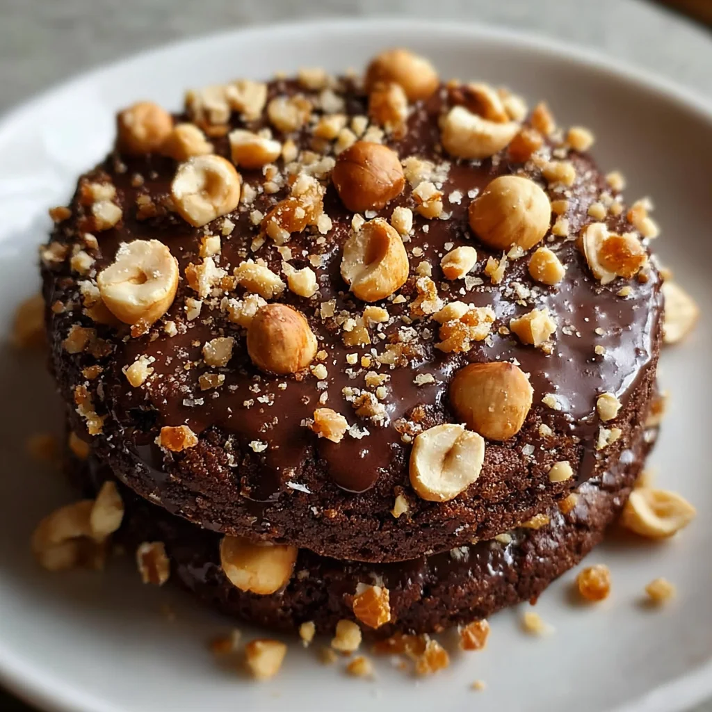 Chocolate Hazelnut Crunch Cookies – Rich, Nutty & Irresistibly Crunchy!