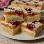 Cherry Bakewell Millionaire’s Shortbread – Buttery, Layered & Utterly Luxurious!