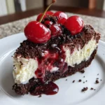 Black Forest Cheesecake – Decadent, Chocolatey & Cherry-Licious!