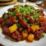Pineapple Pork Slow Cooker – Sweet, Savory & Melt-in-Your-Mouth Delicious!