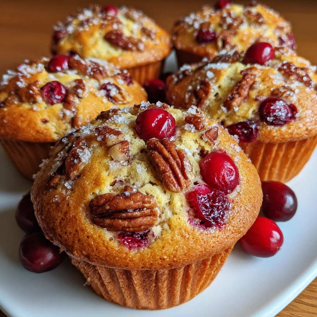 Cranberry Orange Muffins – Bright, Zesty & Perfectly Sweet-Tart!