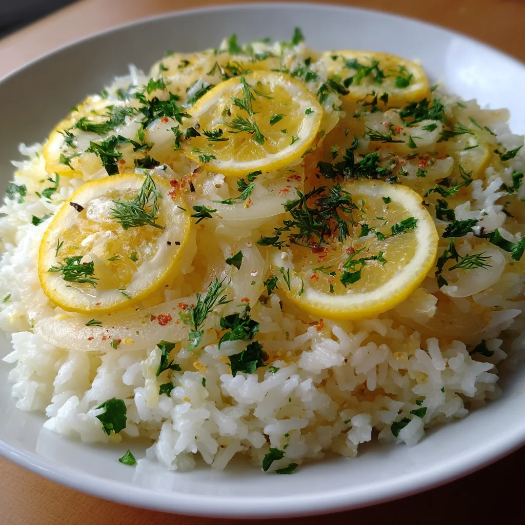 Greek Lemon Rice – Bright, Zesty & Perfectly Fluffy!
