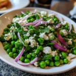 Spring Pea & Mint Salad – Fresh, Crisp & Bright as Spring Sunshine!