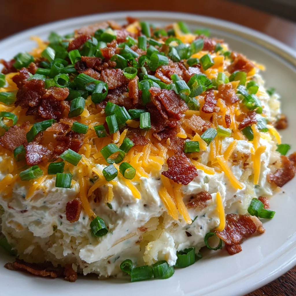 Loaded Baked Potato Dip – Creamy, Cheesy & Totally Addictive!