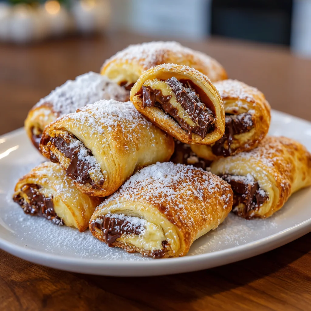 Air Fryer Snickers Pastries – Flaky, Gooey & Irresistibly Sweet!