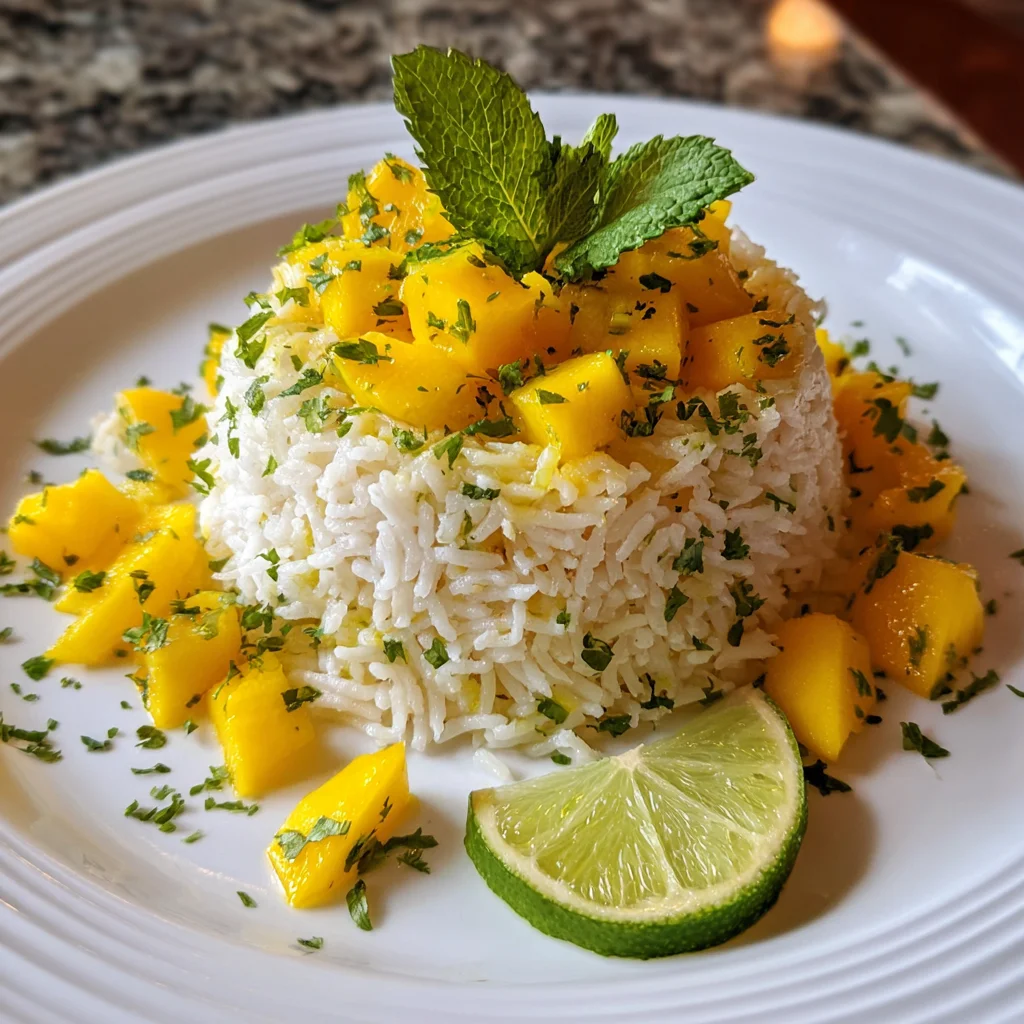 Delicious Mango Lime Rice – Sweet, Zesty & Perfectly Tropical!