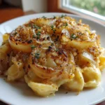 French Onion Creamy Pasta – Rich, Savory & Melt-in-Your-Mouth Delicious!