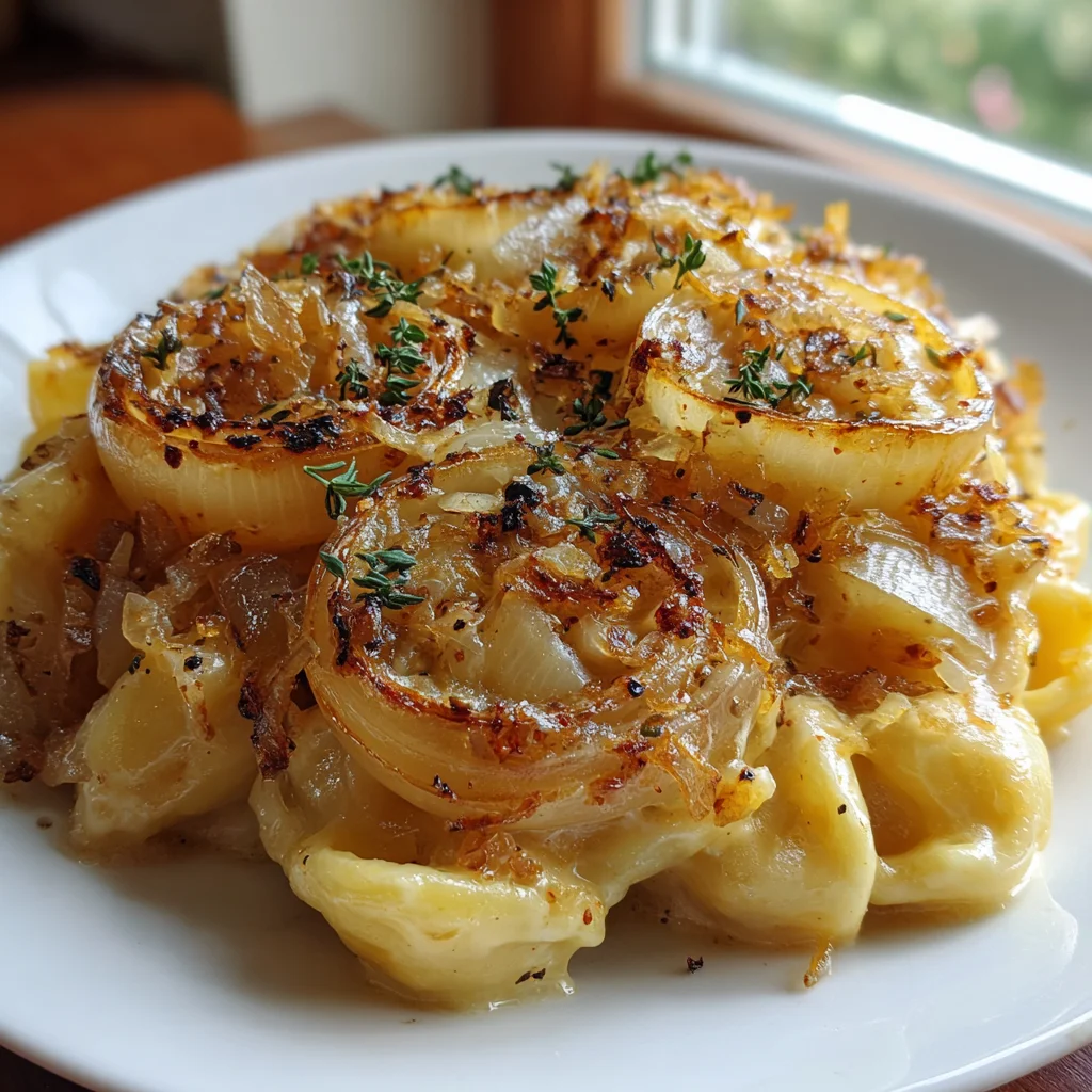 French Onion Creamy Pasta – Rich, Savory & Melt-in-Your-Mouth Delicious!