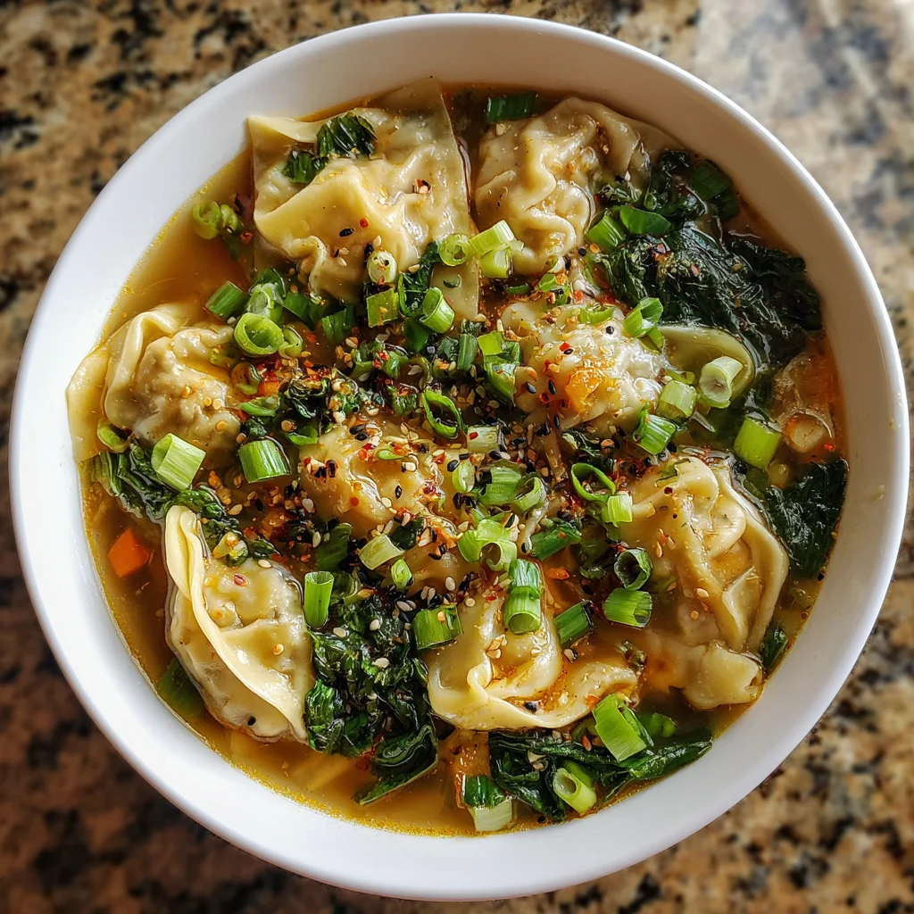 Comforting Potsticker Soup – Cozy, Flavorful & Ready in Minutes!