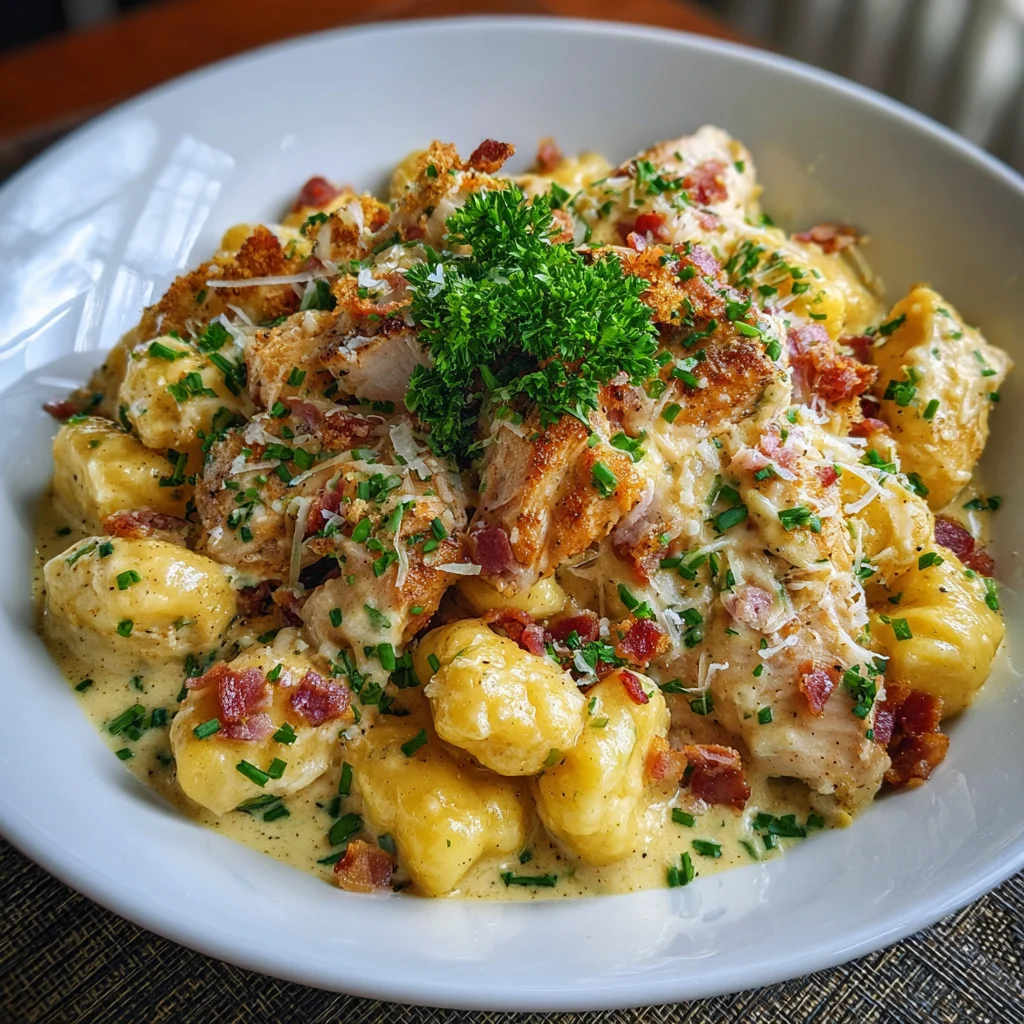 Creamy Crack Chicken Gnocchi – Rich, Cheesy & Irresistibly Comforting!