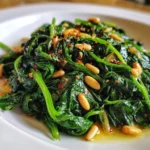 Catalan Spinach Sauté – Simple, Savory & Elegantly Mediterranean!