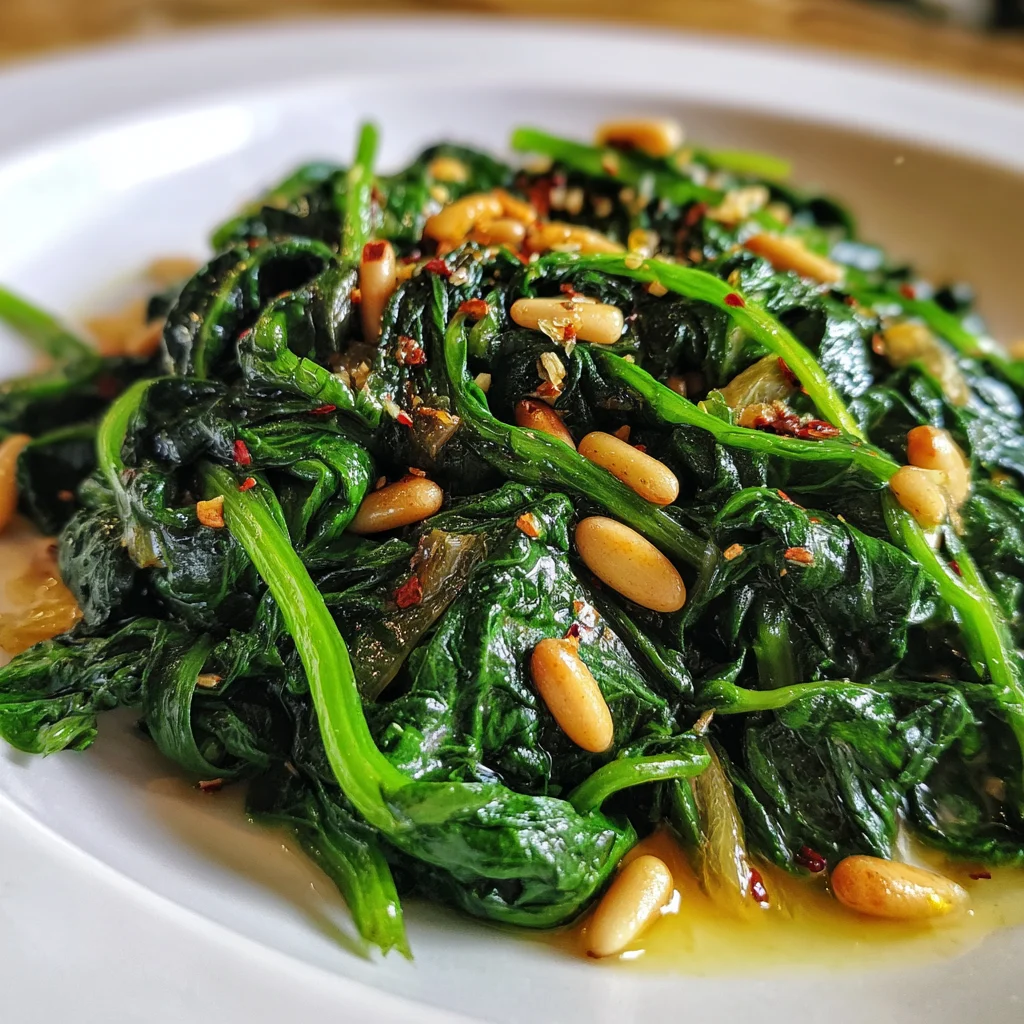 Catalan Spinach Sauté – Simple, Savory & Elegantly Mediterranean!