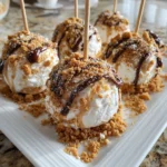 Biscoff Cookie Butter Cheesecake Pops – Creamy, Crunchy & Pure Cookie Butter Bliss!