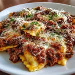 Crockpot Ravioli Lasagna – Cheesy, Hearty & Amazingly Easy!