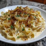 French Onion Pasta – Creamy, Cheesy & All Made in One Pot!