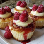 Heavenly Raspberry Cheesecake Cupcakes – Creamy, Fruity & Totally Irresistible!