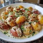 Creamy Garlic Sauce Potatoes – Velvety, Savory & Totally Irresistible!