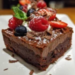 Chocolate Mousse Brownies – Rich, Fluffy & Double the Chocolate Bliss!