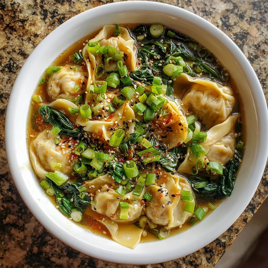 Comforting Potsticker Soup – Cozy, Flavorful & Ready in Minutes!