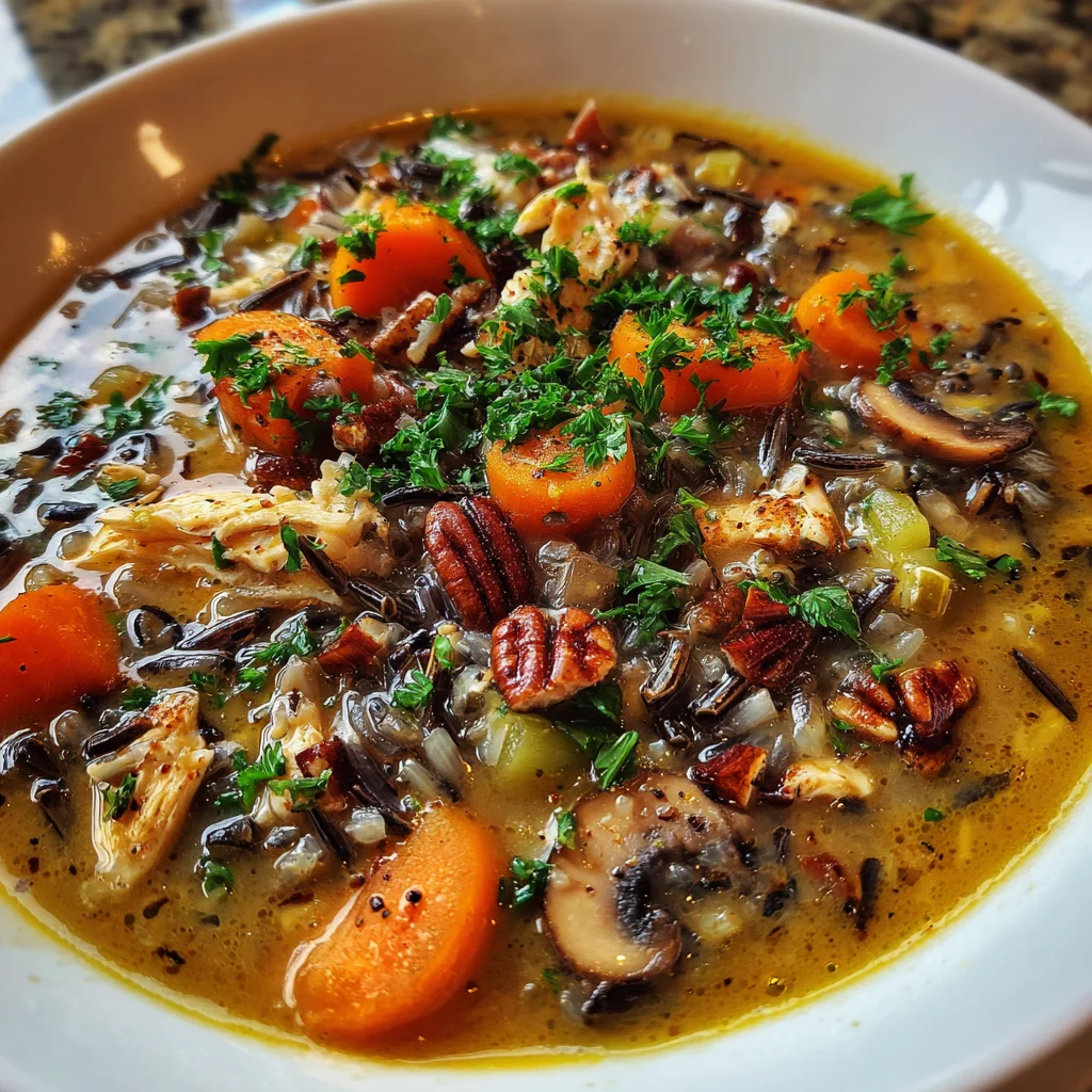 Autumn Wild Rice Soup – Creamy, Hearty & Full of Cozy Fall Flavor!