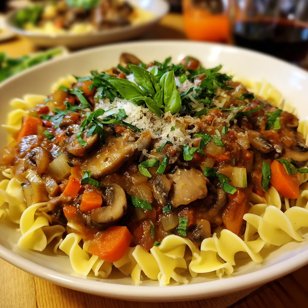Mushroom Ragu – Rich, Earthy & Comfortingly Elegant!