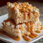 Salted Caramel Rice Krispie Treats – Gooey, Buttery & Perfectly Sweet-Salty!