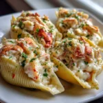 Creamy Seafood Stuffed Shells – Rich, Cheesy & Ocean-Inspired Perfection!