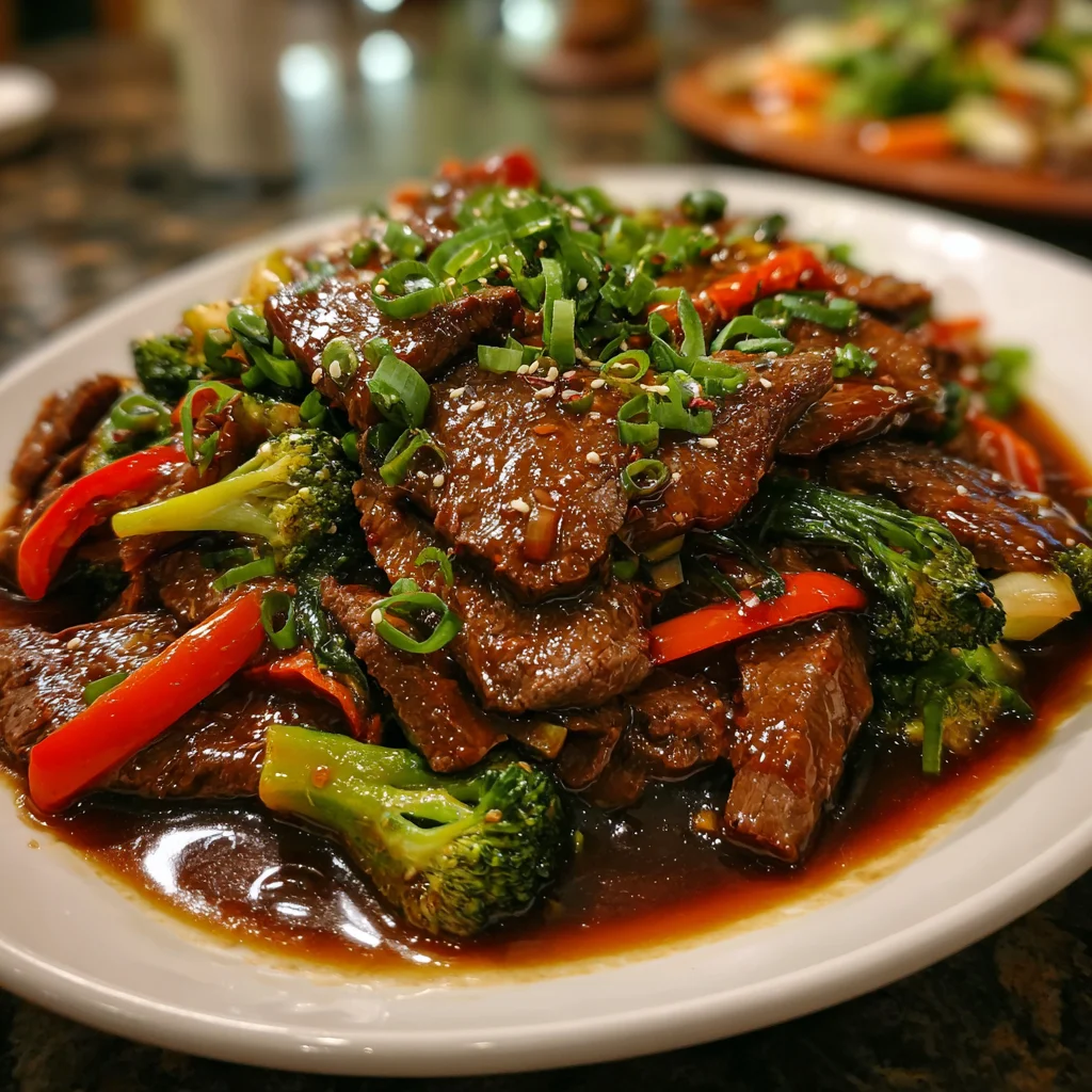 Chinese Beef – Tender, Savory & Bursting with Bold Flavor!