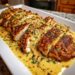Pretzel Chicken with Mustard Cheddar – Crispy, Tangy & Totally Crave-Worthy!