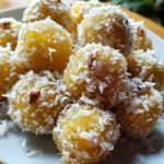 Pineapple Christmas Balls – Sweet, Creamy & Tropically Festive!