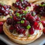 Cranberry Jalapeño Dip Tarts – Sweet, Spicy & Perfectly Festive!