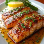 Maple Glazed Baked Salmon – Sweet, Savory & Perfectly Caramelized!