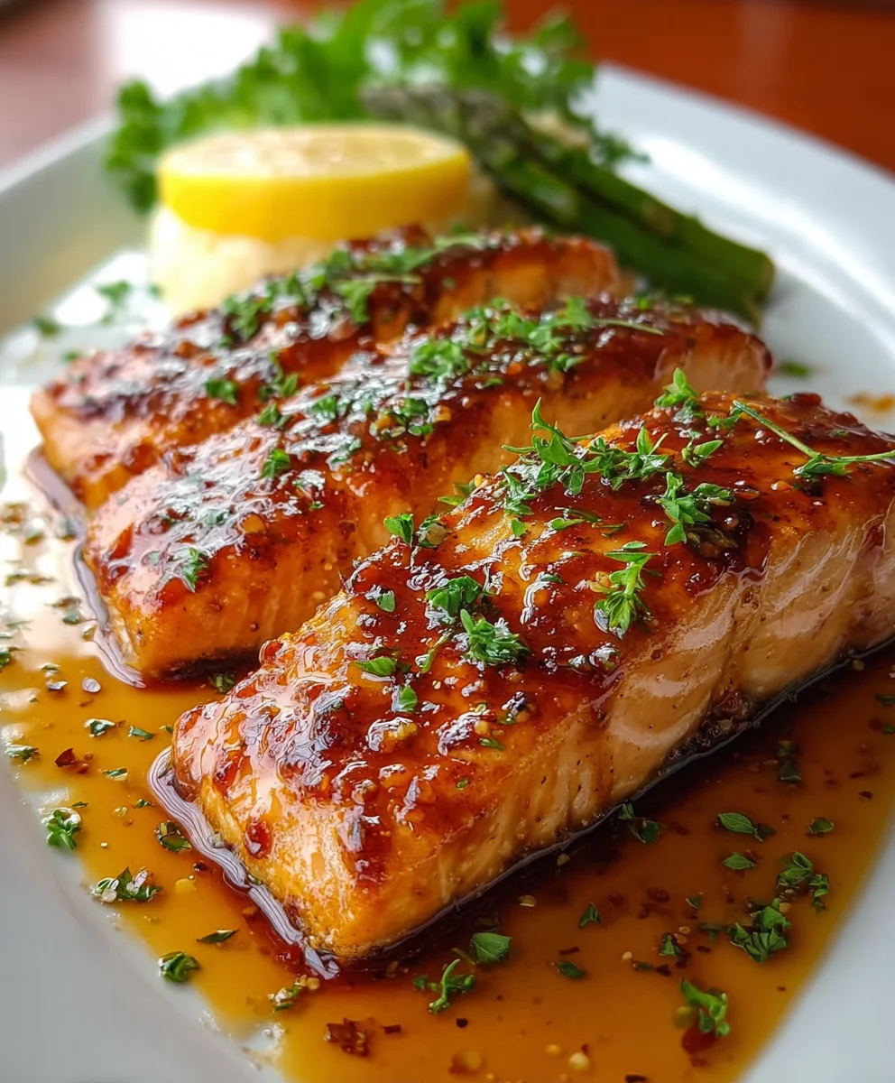 Maple Glazed Baked Salmon – Sweet, Savory & Perfectly Caramelized!