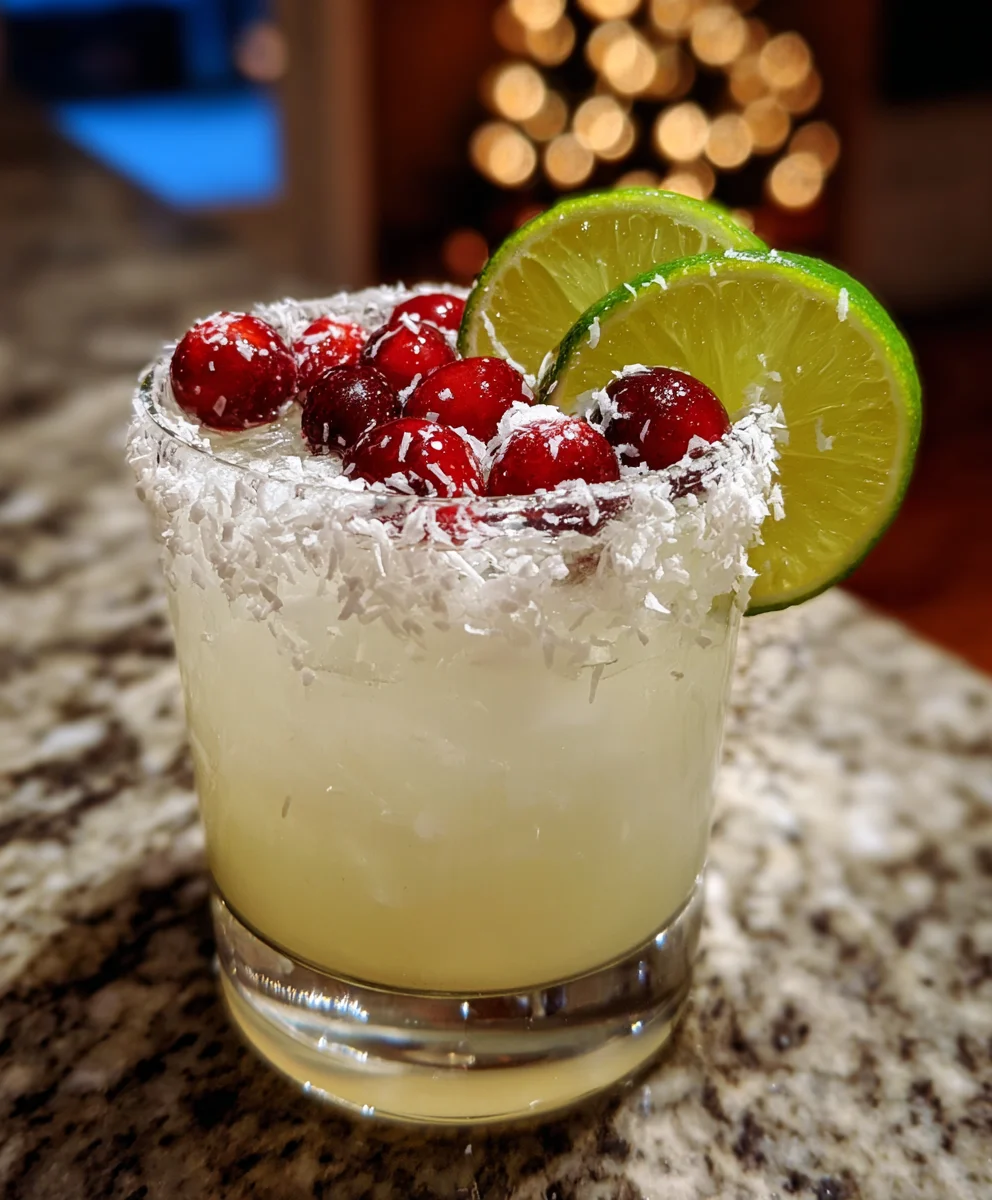 White Christmas Margarita