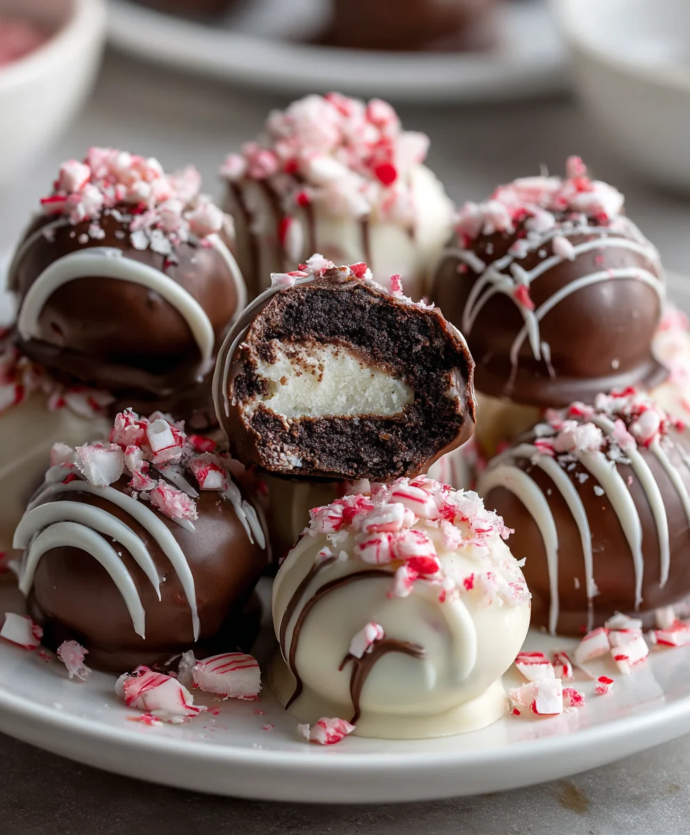 Peppermint Oreo Chocolate Truffles – Cool, Chocolaty & Perfectly Festive!